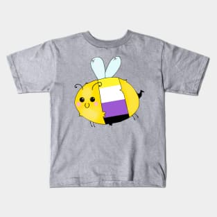 Pride Bees - Nonbinary Kids T-Shirt